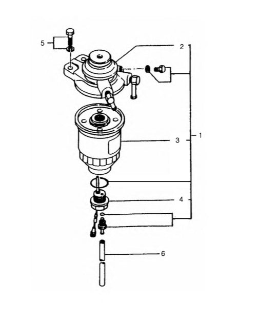McCormick CT41 Fuel Filter and Pump Assembly